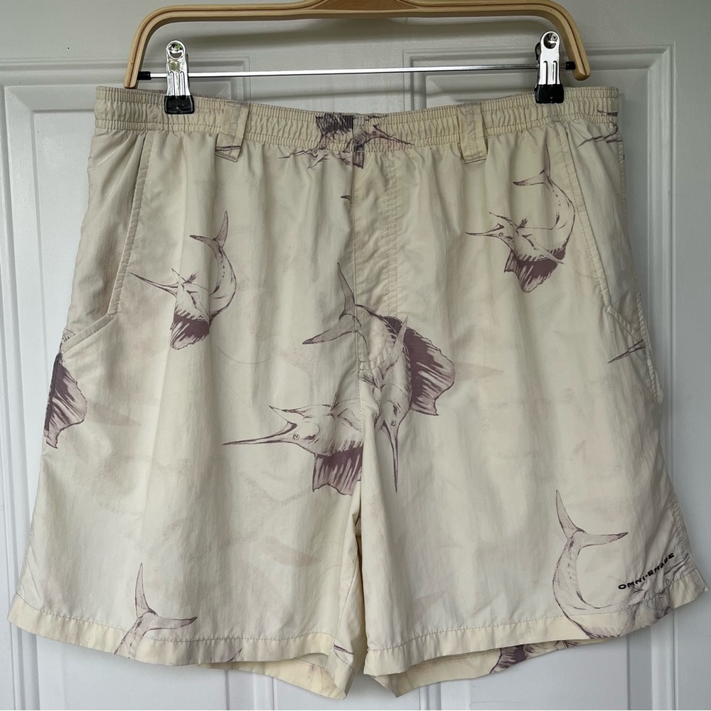 •Columbia• PFG Omni-Shade Swim Trunks - Size Large